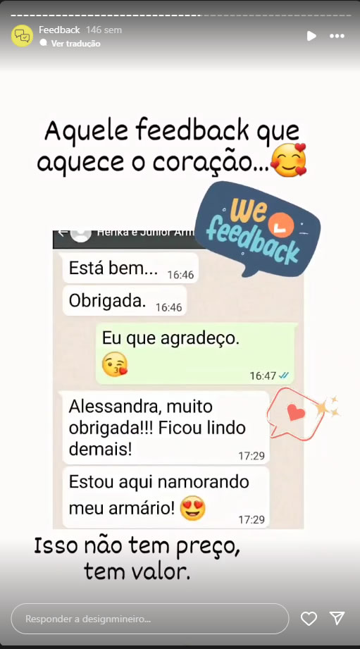 Feedback dos Clientes 1