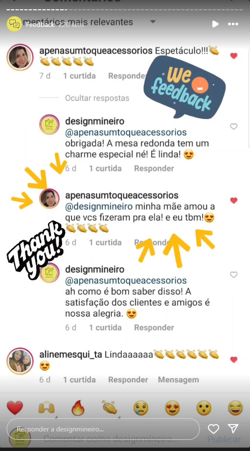 Feedback dos Clientes 4